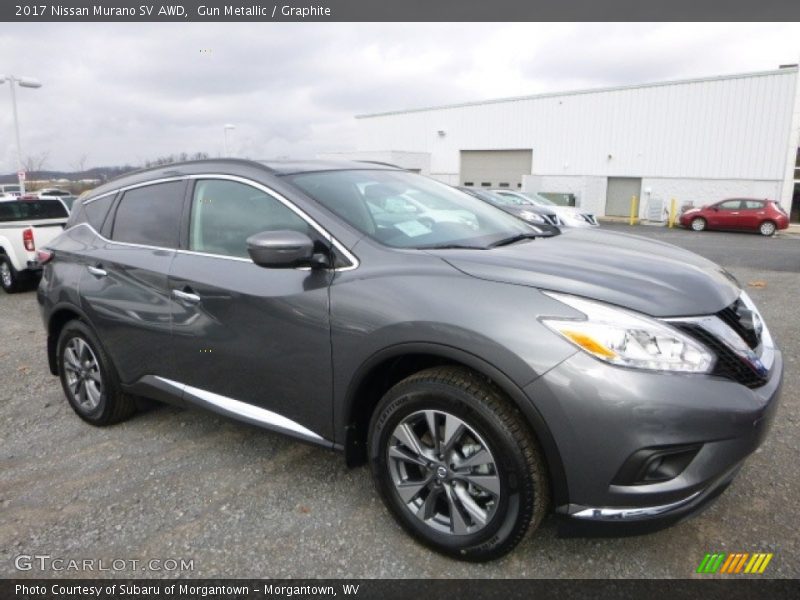 Gun Metallic / Graphite 2017 Nissan Murano SV AWD