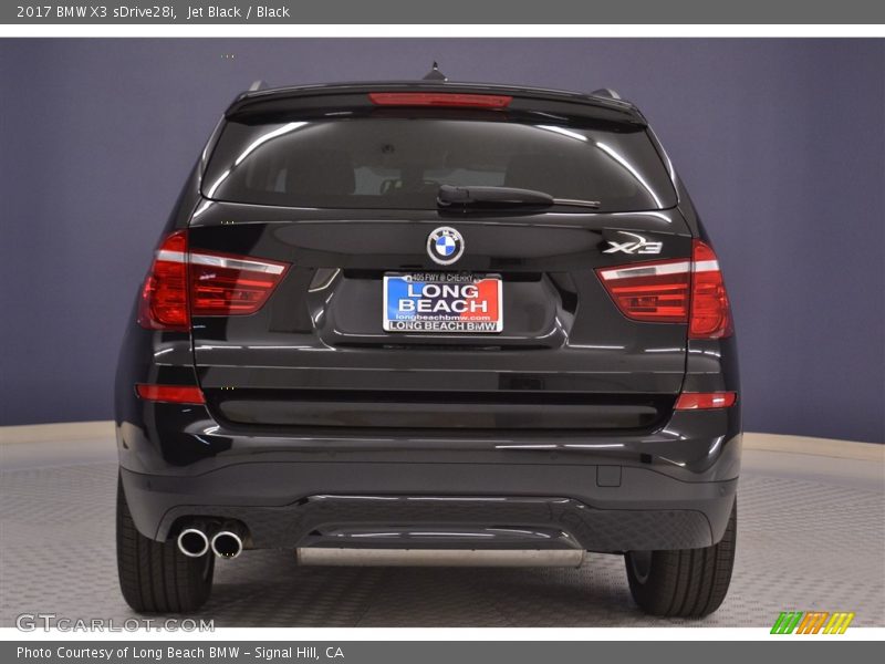 Jet Black / Black 2017 BMW X3 sDrive28i