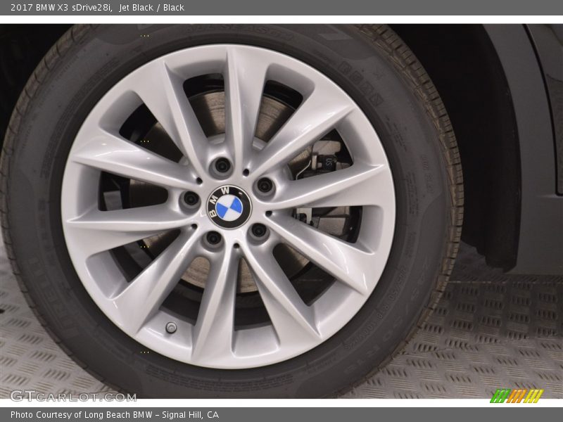 Jet Black / Black 2017 BMW X3 sDrive28i