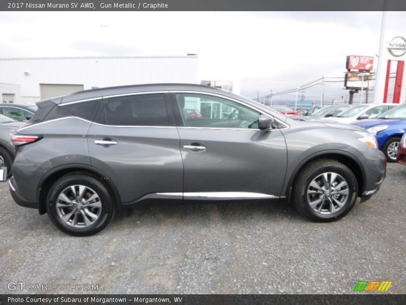 Gun Metallic / Graphite 2017 Nissan Murano SV AWD