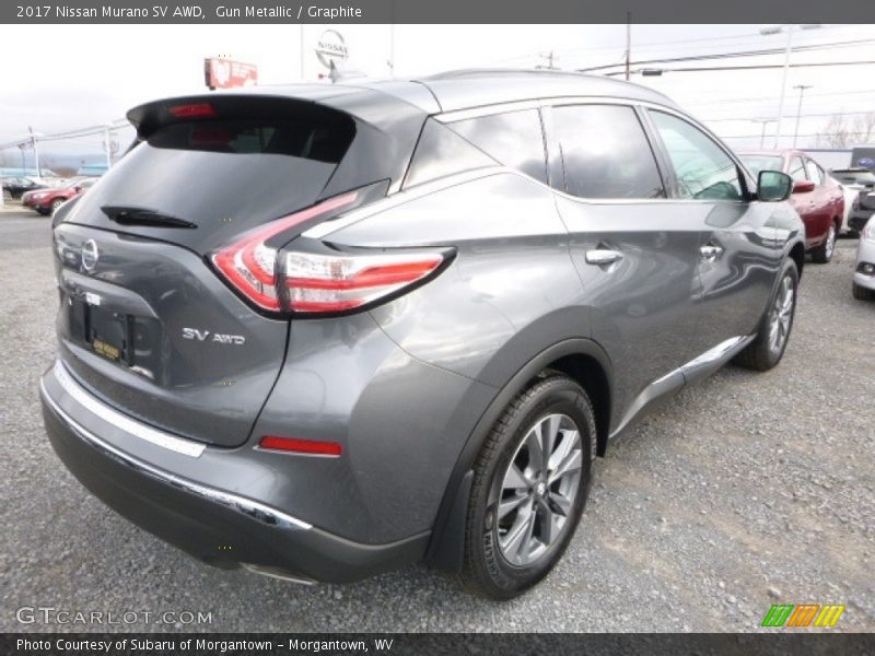 Gun Metallic / Graphite 2017 Nissan Murano SV AWD
