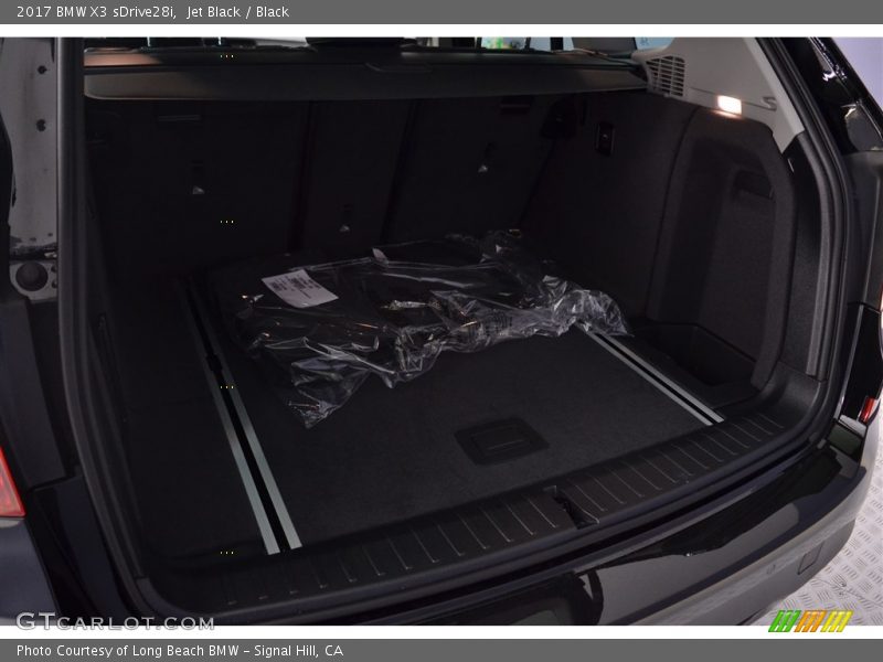 Jet Black / Black 2017 BMW X3 sDrive28i