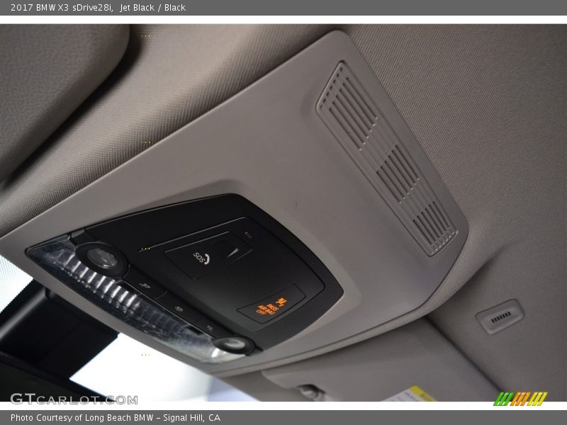 Jet Black / Black 2017 BMW X3 sDrive28i