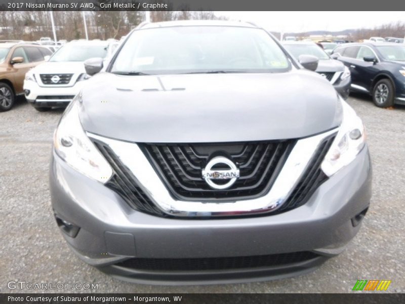 Gun Metallic / Graphite 2017 Nissan Murano SV AWD