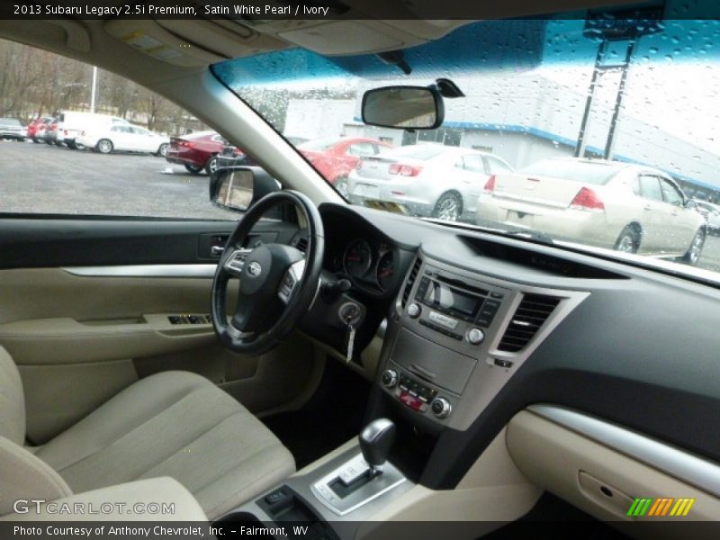 Satin White Pearl / Ivory 2013 Subaru Legacy 2.5i Premium
