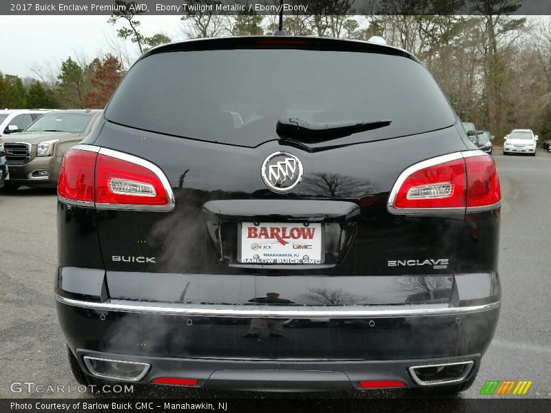 Ebony Twilight Metallic / Ebony/Ebony 2017 Buick Enclave Premium AWD