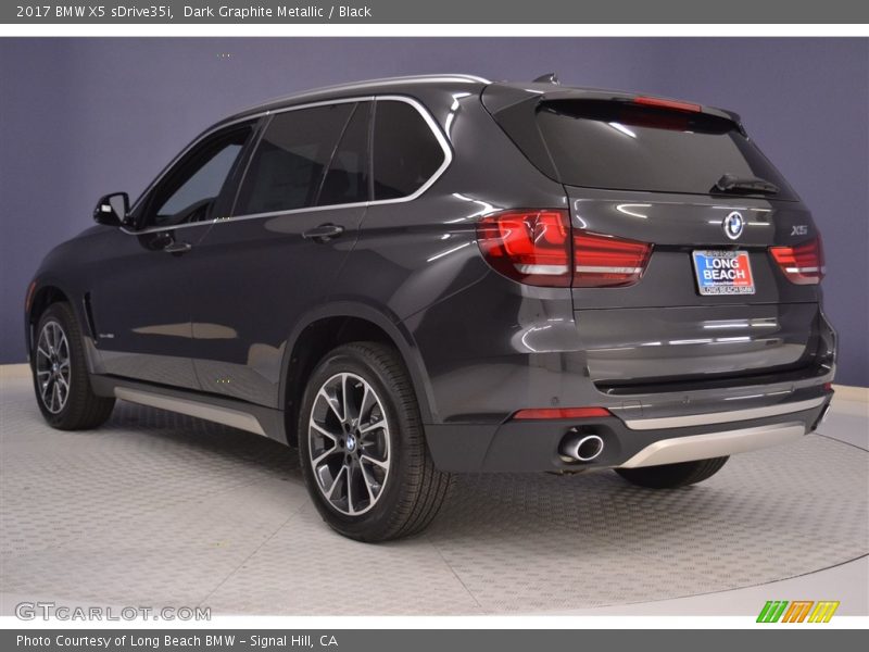 Dark Graphite Metallic / Black 2017 BMW X5 sDrive35i