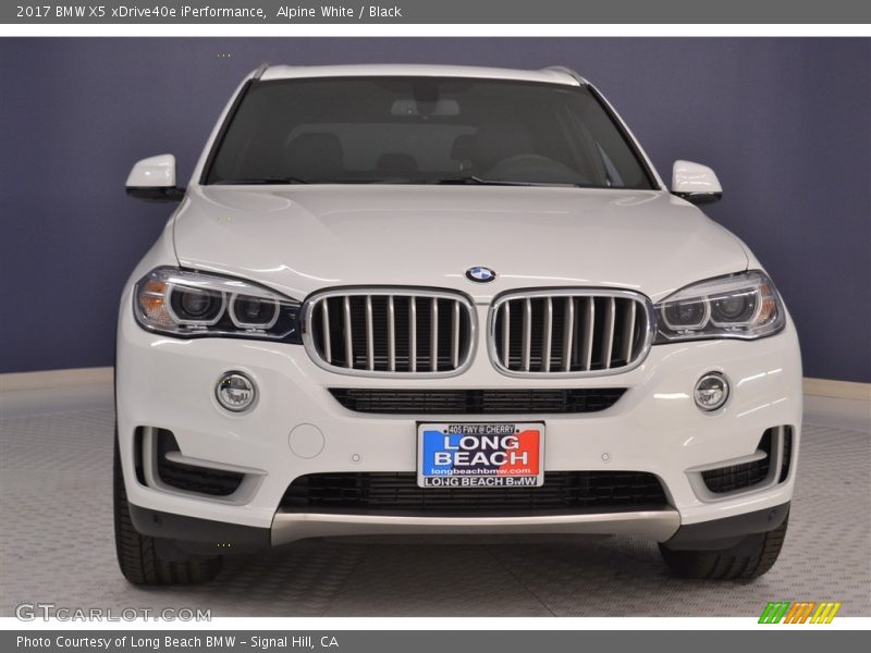 Alpine White / Black 2017 BMW X5 xDrive40e iPerformance