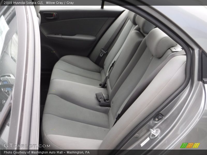 Willow Gray / Gray 2009 Hyundai Sonata GLS