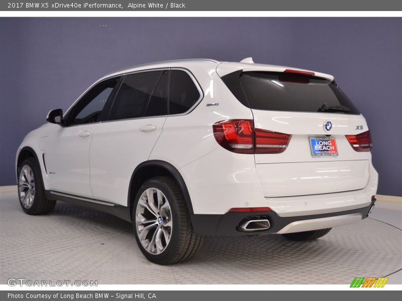 Alpine White / Black 2017 BMW X5 xDrive40e iPerformance