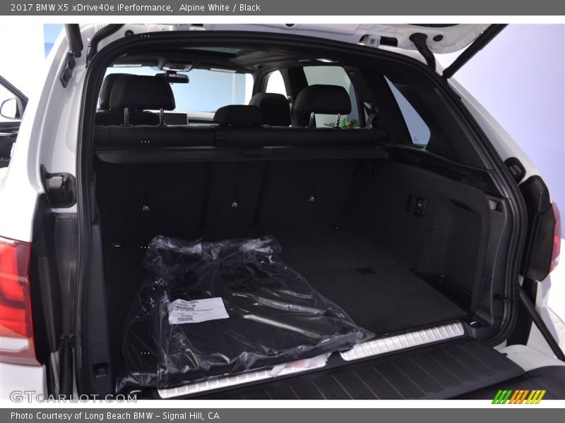 Alpine White / Black 2017 BMW X5 xDrive40e iPerformance