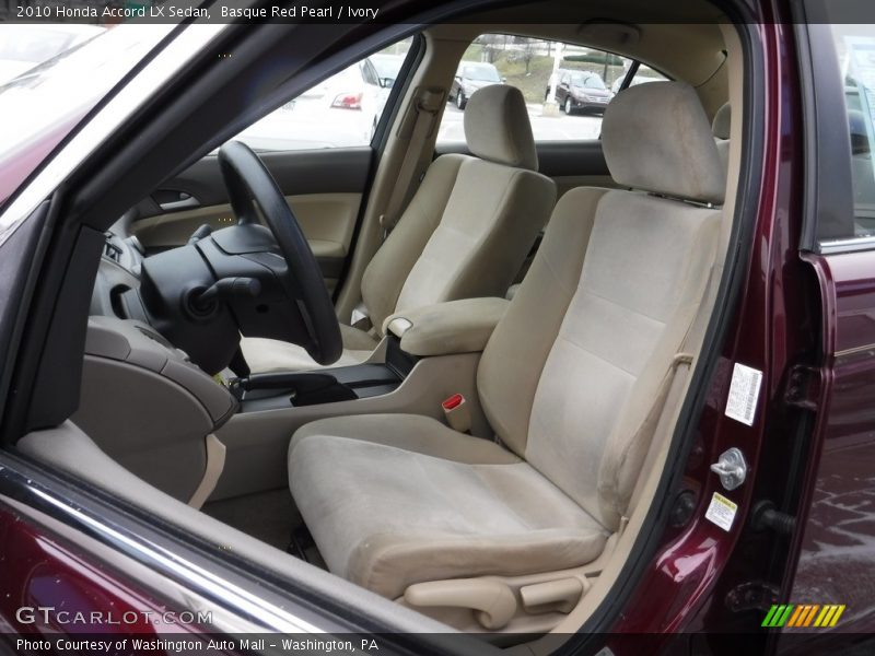Basque Red Pearl / Ivory 2010 Honda Accord LX Sedan