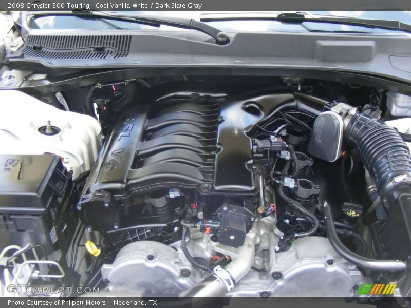 Cool Vanilla White / Dark Slate Gray 2008 Chrysler 300 Touring