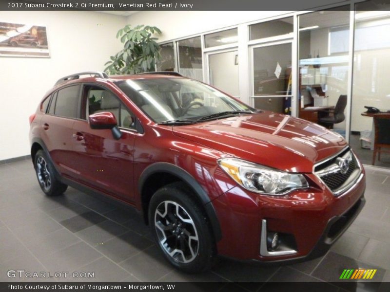 Venetian Red Pearl / Ivory 2017 Subaru Crosstrek 2.0i Premium