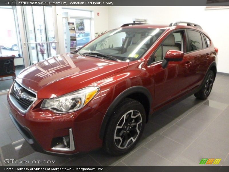 Venetian Red Pearl / Ivory 2017 Subaru Crosstrek 2.0i Premium