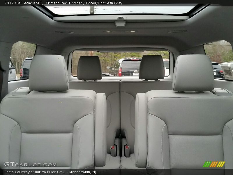 Rear Seat of 2017 Acadia SLT