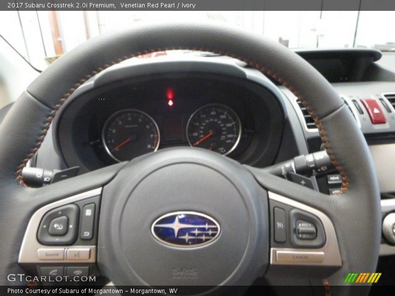 Venetian Red Pearl / Ivory 2017 Subaru Crosstrek 2.0i Premium