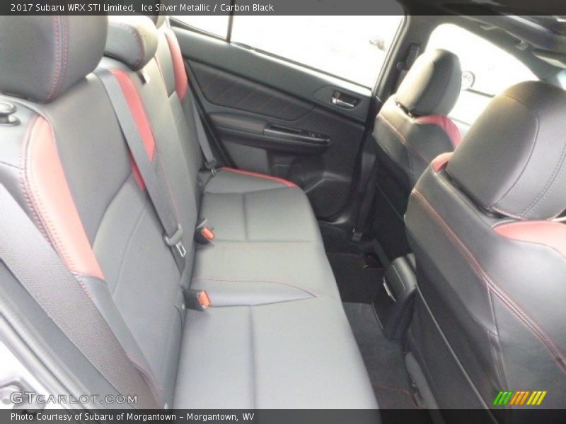 Ice Silver Metallic / Carbon Black 2017 Subaru WRX STI Limited