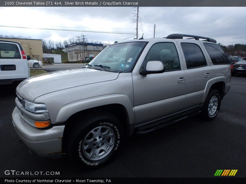 Silver Birch Metallic / Gray/Dark Charcoal 2005 Chevrolet Tahoe Z71 4x4