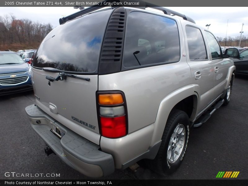 Silver Birch Metallic / Gray/Dark Charcoal 2005 Chevrolet Tahoe Z71 4x4