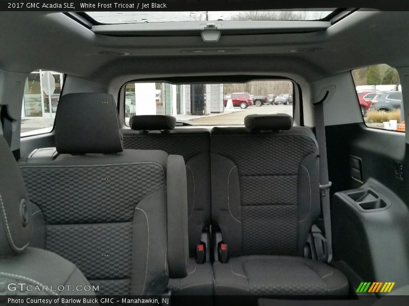 White Frost Tricoat / Jet Black 2017 GMC Acadia SLE