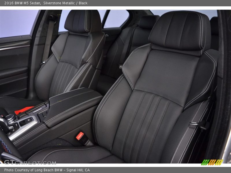 Front Seat of 2016 M5 Sedan