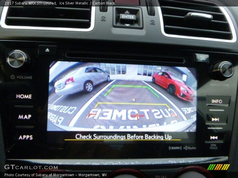 Ice Silver Metallic / Carbon Black 2017 Subaru WRX STI Limited