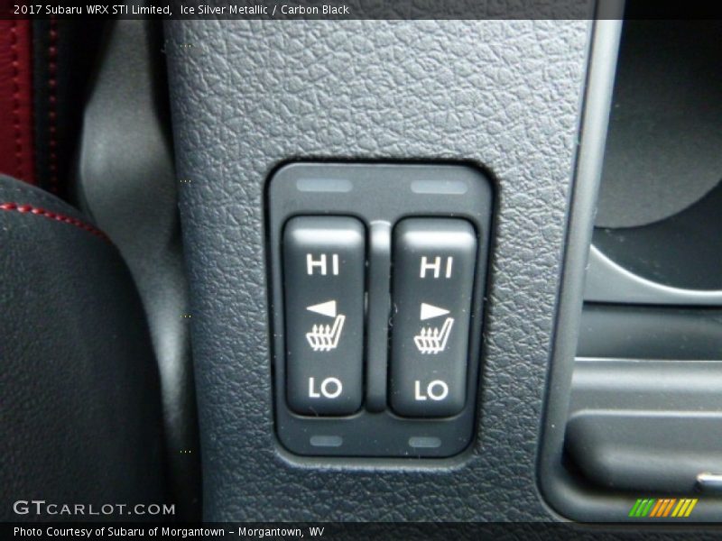 Controls of 2017 WRX STI Limited