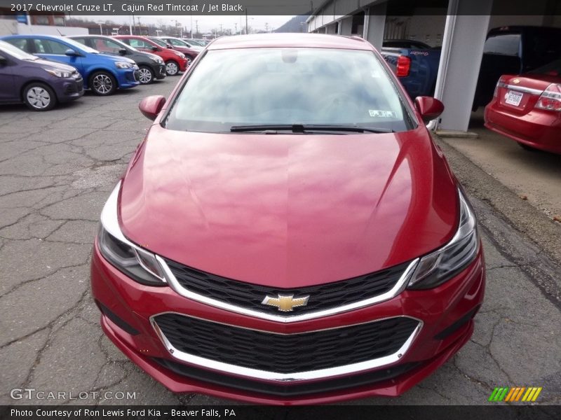 Cajun Red Tintcoat / Jet Black 2017 Chevrolet Cruze LT