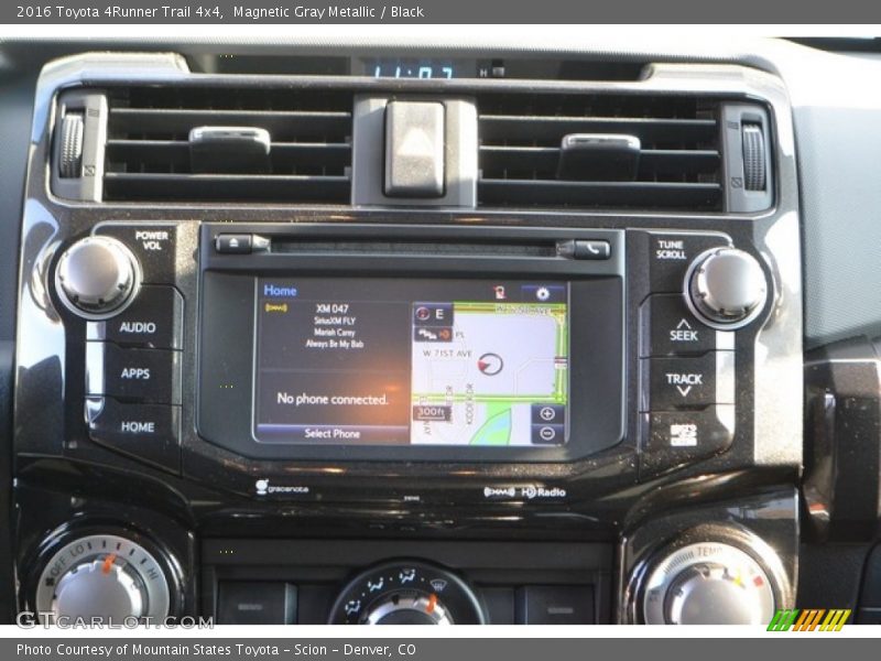 Magnetic Gray Metallic / Black 2016 Toyota 4Runner Trail 4x4