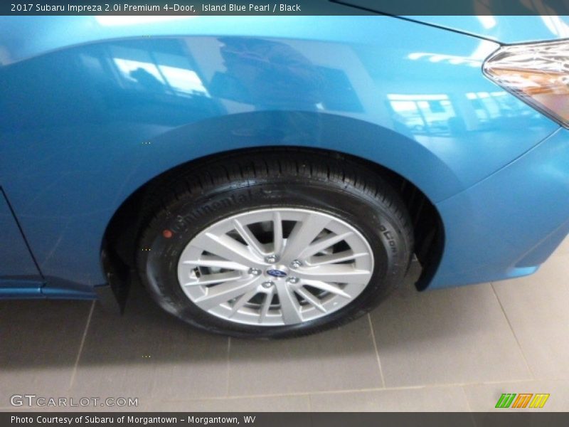 Island Blue Pearl / Black 2017 Subaru Impreza 2.0i Premium 4-Door