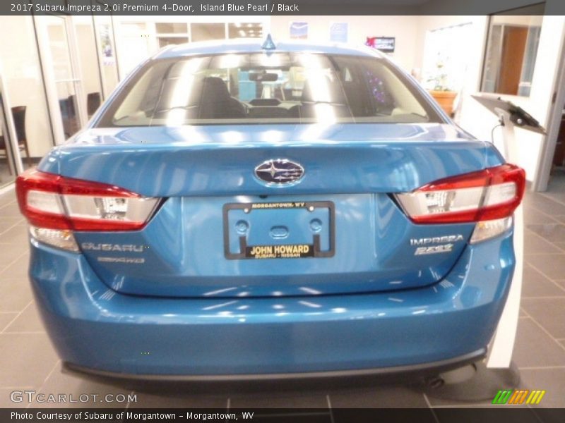 Island Blue Pearl / Black 2017 Subaru Impreza 2.0i Premium 4-Door