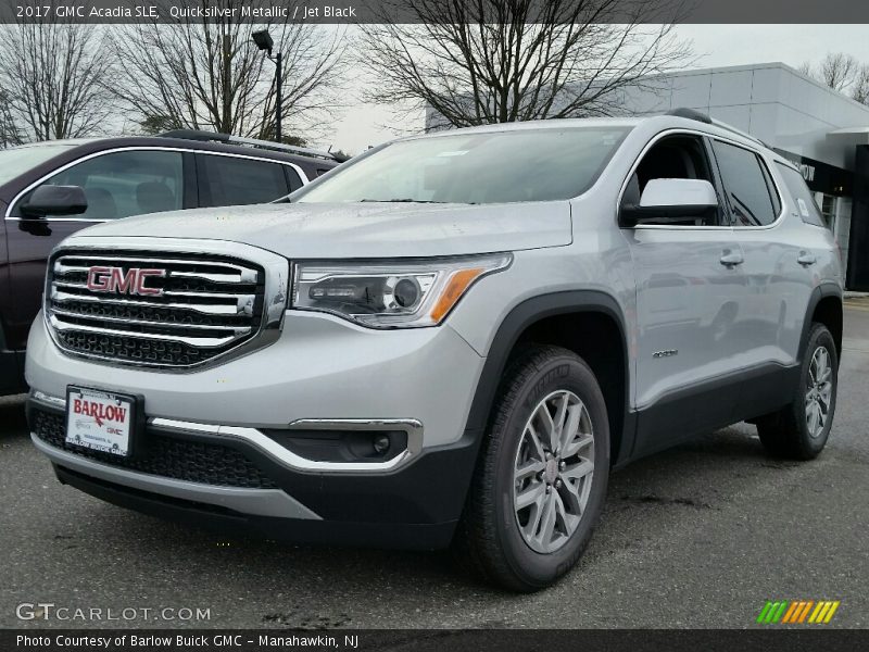 Quicksilver Metallic / Jet Black 2017 GMC Acadia SLE