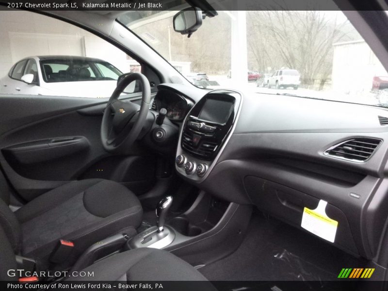 Kalamata Metallic / Jet Black 2017 Chevrolet Spark LS