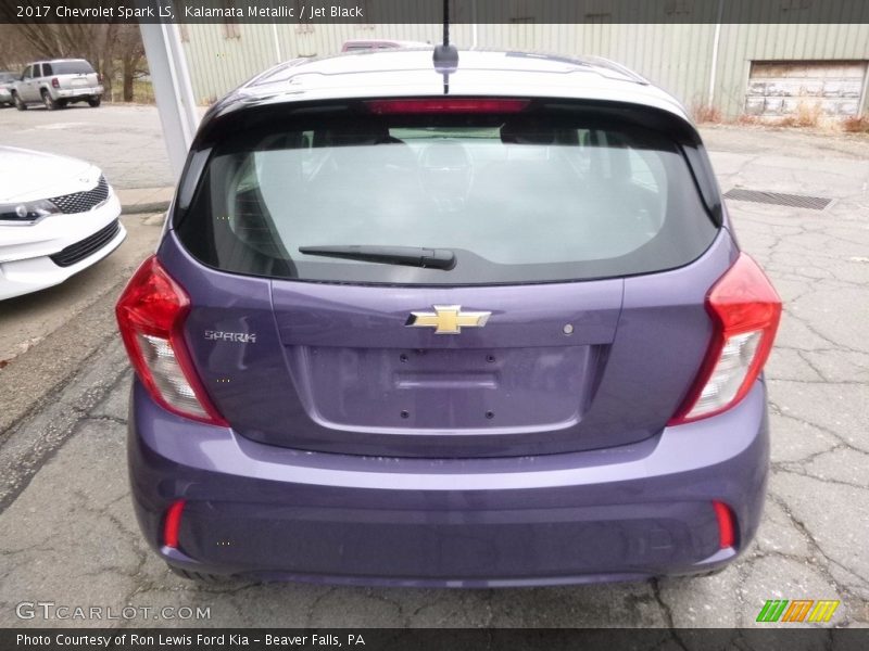 Kalamata Metallic / Jet Black 2017 Chevrolet Spark LS