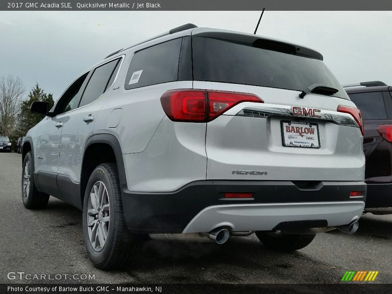 Quicksilver Metallic / Jet Black 2017 GMC Acadia SLE