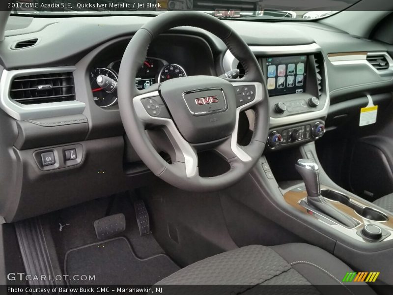 Quicksilver Metallic / Jet Black 2017 GMC Acadia SLE