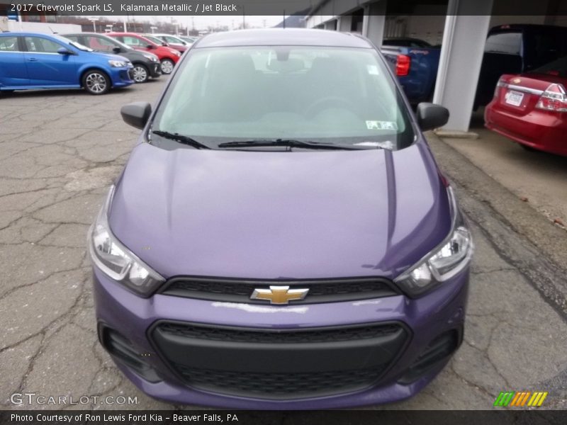 Kalamata Metallic / Jet Black 2017 Chevrolet Spark LS