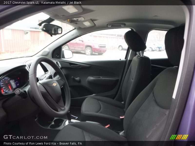Kalamata Metallic / Jet Black 2017 Chevrolet Spark LS
