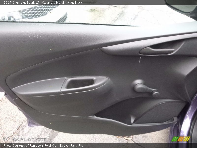 Kalamata Metallic / Jet Black 2017 Chevrolet Spark LS