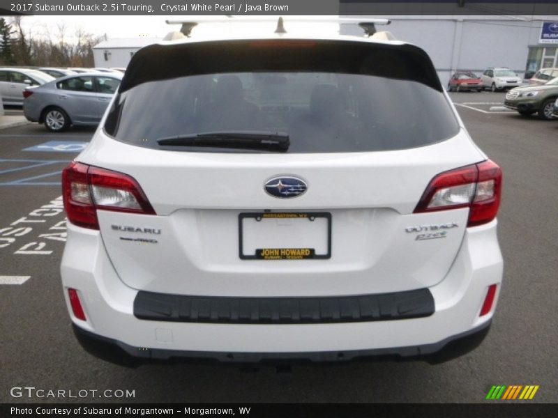 Crystal White Pearl / Java Brown 2017 Subaru Outback 2.5i Touring