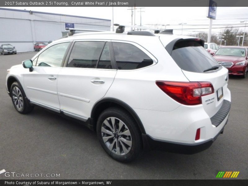 Crystal White Pearl / Java Brown 2017 Subaru Outback 2.5i Touring