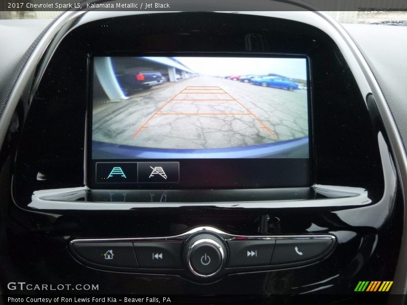 Kalamata Metallic / Jet Black 2017 Chevrolet Spark LS