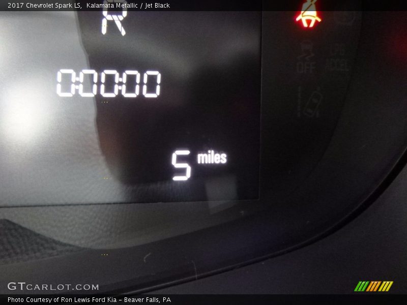 Kalamata Metallic / Jet Black 2017 Chevrolet Spark LS