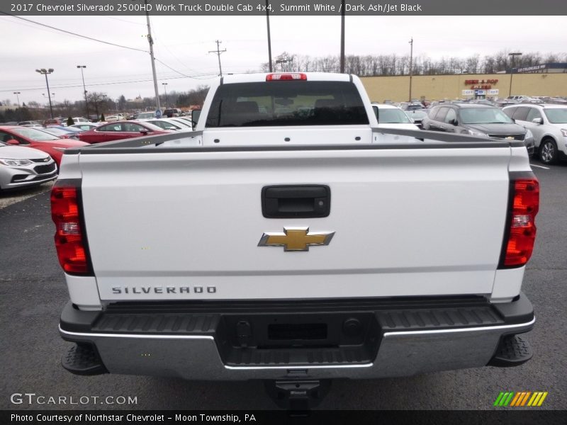 Summit White / Dark Ash/Jet Black 2017 Chevrolet Silverado 2500HD Work Truck Double Cab 4x4