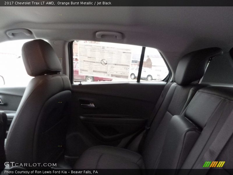 Orange Burst Metallic / Jet Black 2017 Chevrolet Trax LT AWD