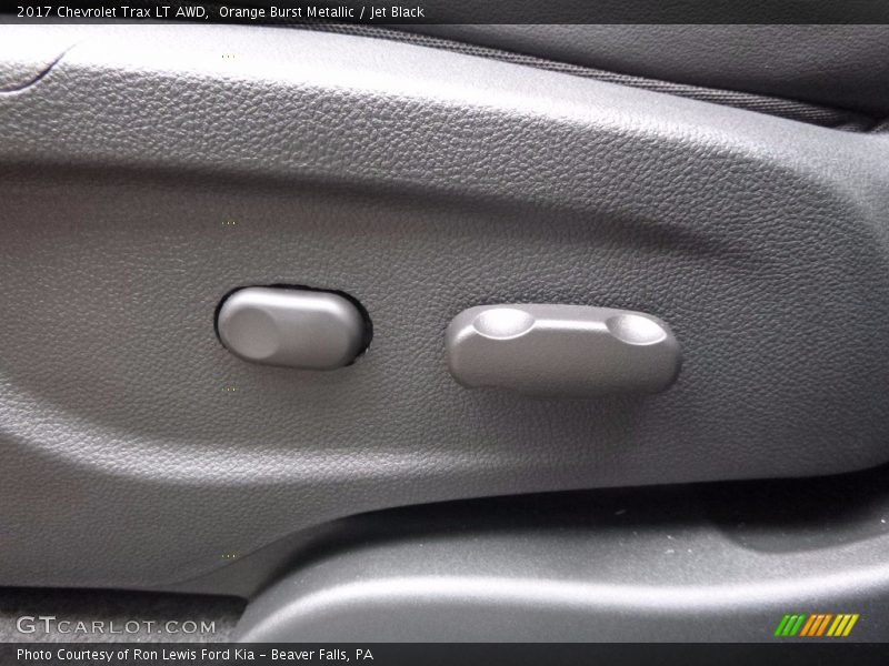 Orange Burst Metallic / Jet Black 2017 Chevrolet Trax LT AWD