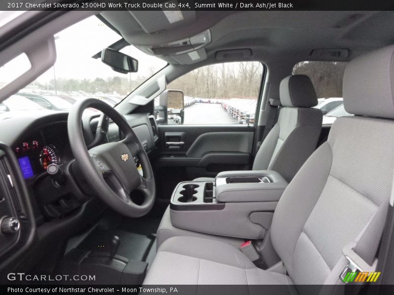  2017 Silverado 2500HD Work Truck Double Cab 4x4 Dark Ash/Jet Black Interior