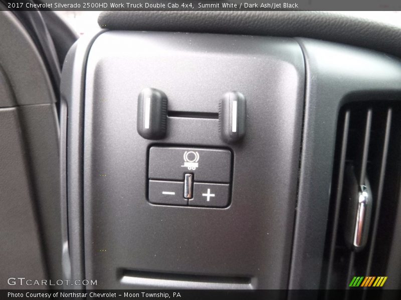 Summit White / Dark Ash/Jet Black 2017 Chevrolet Silverado 2500HD Work Truck Double Cab 4x4