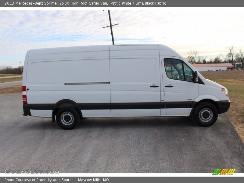 Arctic White / Lima Black Fabric 2013 Mercedes-Benz Sprinter 2500 High Roof Cargo Van